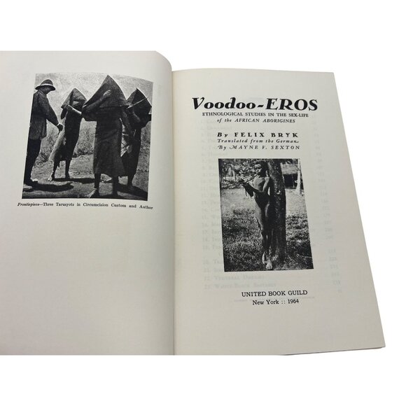 Voodoo-EROS Ethnological Studies in the Sex Life of African Aborigines 1964 Bryk - Picture 5 of 9